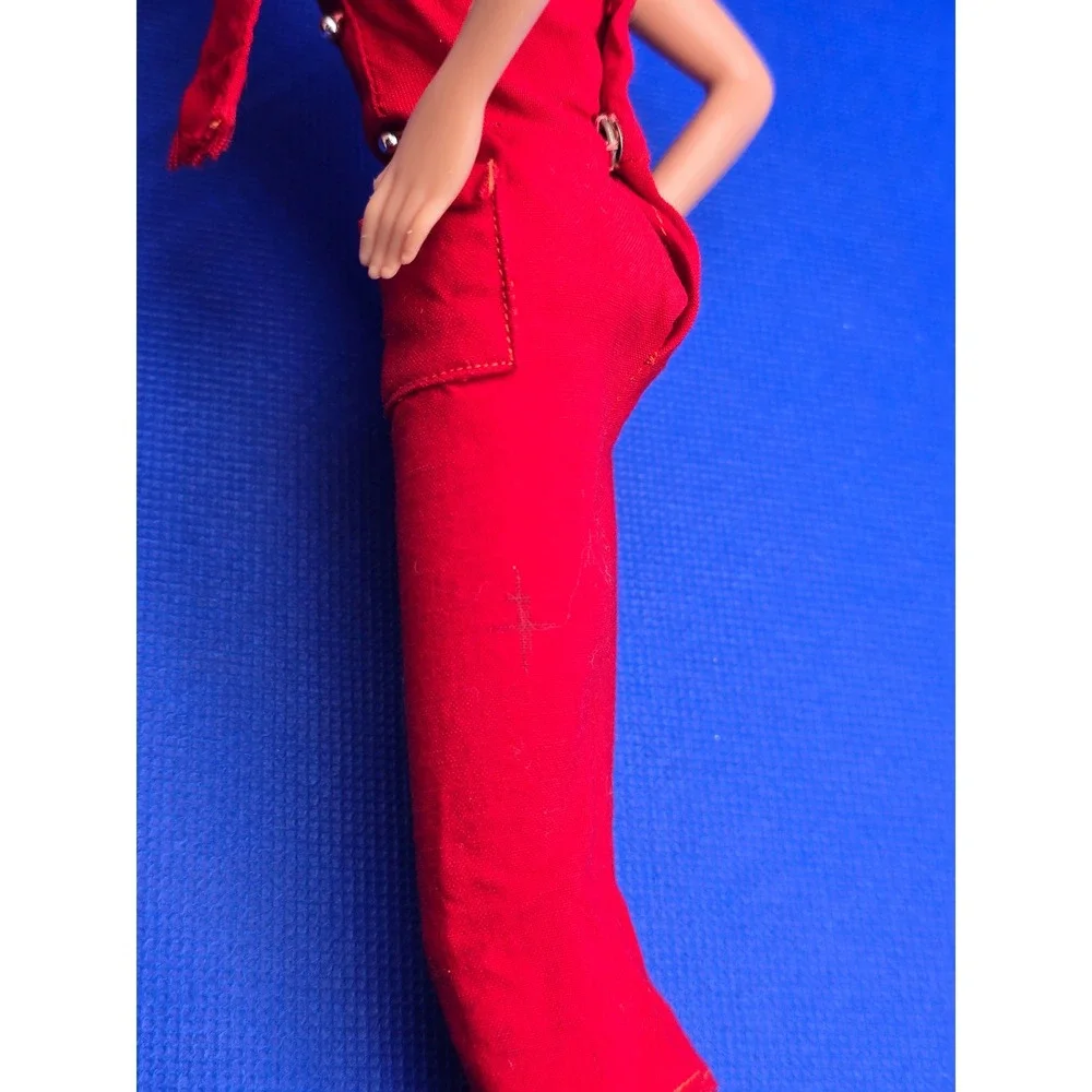 Vintage Barbie 1960s Sheath Sensation #986 Red Dress Mattel Classic READ